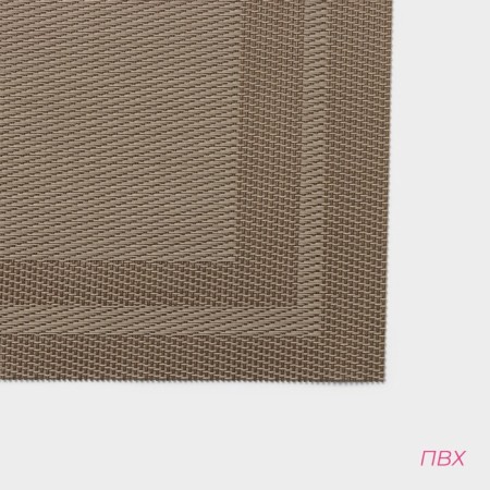Serving napkin on the table “Window”, 45 × 30 cm, beige color-1