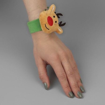 The needle on the deer bracelet, 23 × 7 cm, green/brown color-3