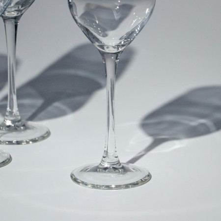 A set of glass glasses for the wine "Silver Smoke", 270 ml, 4 pcs-3