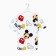 Children's Mickey T-shirt, white color, height 134-140 cm (9-10 years old)