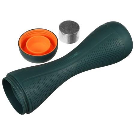 Dumbbell plastic onlytop, 2 pcs., 2 kg, dark green color-2