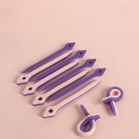 Climber curlers, d = 1 cm, 17 cm, 10 pcs, color mix-2