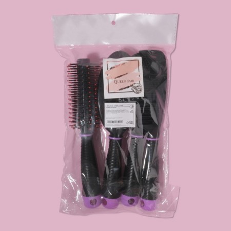 Set of hairdresser, 4 objects, color mix-7