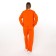 CASTAL COMPLEMENT (sweatshirt and trousers), orange, size 48-50