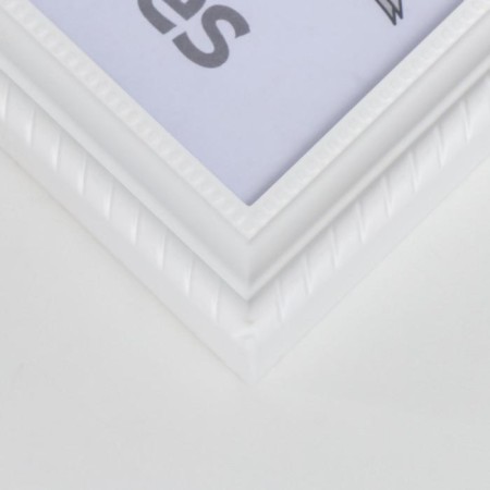 Photo frame plastic L-1 20x25 cm, white-2