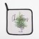 Group "Christmas Trees" 19x19 cm, sarzha, 100% cotton, Vatin 250 g/m2