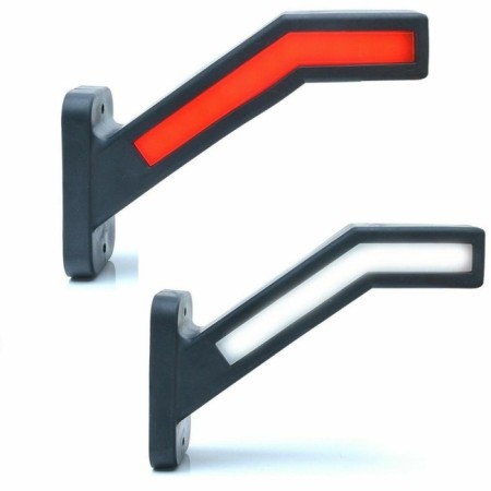 Side signal marker, with a turning signal, universal, 6000 K, 22 x 10 x 4 cm, 2 pcs-1