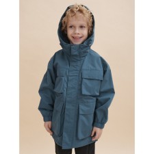 Vetrovka for boys, height 116 cm, sea wave color