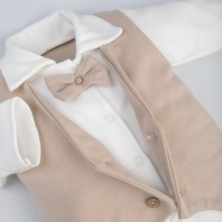 Kinderlitto “Young gentleman” discharge kit, 4 items, height 50-56 cm, cappuccino color-5