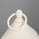 Nightlight "Middle lantern" LED from batteries 3haaa white 15x8.5x22 cm