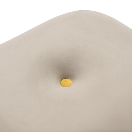 PEA PEA, 497 × 403 × 425 mm, velor, beige / yellow color-4