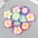 Bead for creativity PVC "plumeri" mix 1.1x3.3x3.3 cm