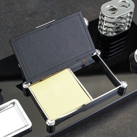 Set of desktop stationery 6B1 with a clock-6