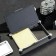 Set of desktop stationery 6B1 with a clock