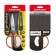 Scissors 16.5 cm, Erichkrause Protector, reinforced, with a cover, gray-orange