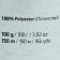 Samba yarn 100% polyester 150m/100g (501 bright white)