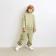 Pants Children's Minaku: Basic Line Kids olive color, height 134