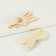 Hair clips "Happiness", 2 pcs, 9 x 12 cm