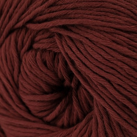 Yarn "Bouquet Unicolor" 100% cotton 200m/100g (3209 brown)-2