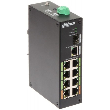 Dahua DH-LR2110 -8T-120 1x100MB 8G 1SFP 6POE+ 120W Unguided-4