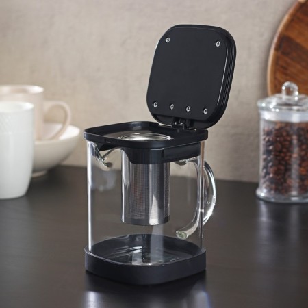 Housing glass teapot "Hugge", 600 ml, with metal sieve-2