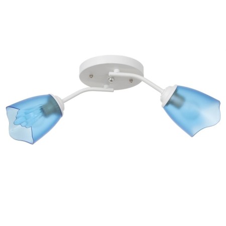 Six 2x15W E27 White-blue 50x15x15cm Bayerlux