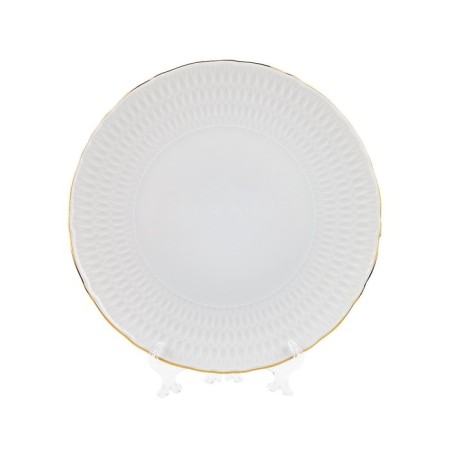 Plate plate Cmielow Sofia "Gold Gold", D = 28 cm