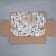 Box a gift team with a window, packaging, “best”, white, 27x10x21 cm