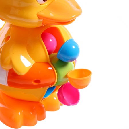 Swimming toy in the bathroom "Funny duckling", with mobile mechanisms-7