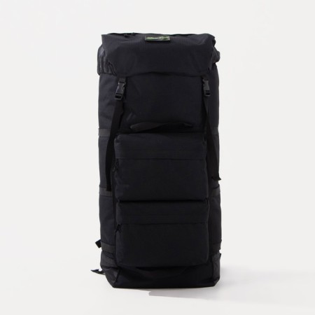 Tourist backpack, 100 l, screed, 4 outer pockets, huntsman, black color