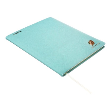 Universal diary for grade 1-11 Leaf, solid cover, artificial leather, foam, embossing foil, liesse, 80 g/m2-1