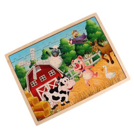Big children's puzzle "Animals" mix-2