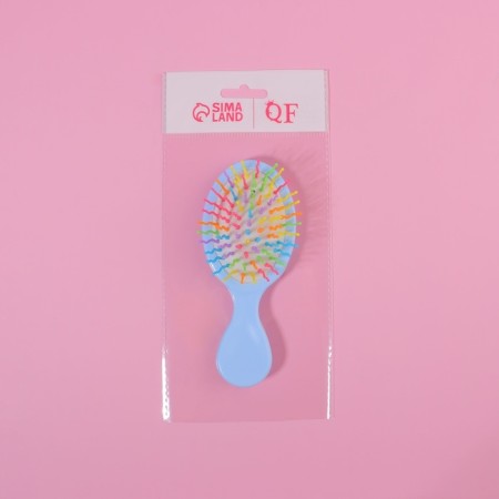Comb - mini massage, 14 × 6 cm, MIX drawing-9
