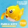 Clockwork toy "Figu Fugu", waterfowl, MIX's colors