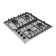 Hob Maunfeld EGHS.64.3sts -es/G, gas, 4 burners, gray