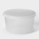 Container of food plastos, D = 7.5 cm, 140 ml, with a sealed lid
