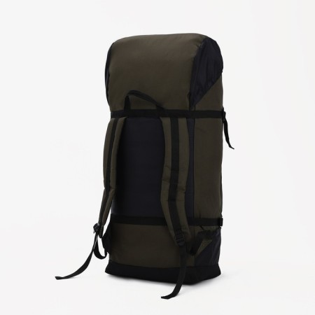 Tourist backpack, 60 l, department on screed with a lace, 3 outer pockets, Huntsman, Khaki Color-1