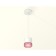 Suspended lamp with composite crystal Ambrella Light, XP8110040, GX53 LED 12 W, white sand, pink