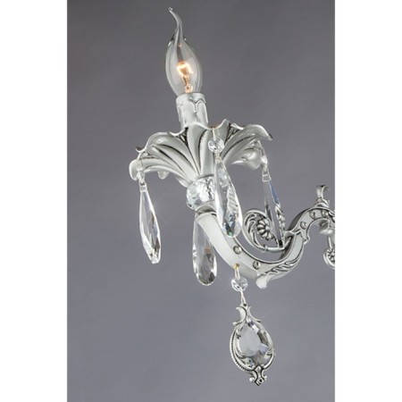 Bra Wonderful 2x40W E14, silver 23x50x23 cm