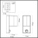 Faced wall lamp with an IP44 1x7W movement sensor