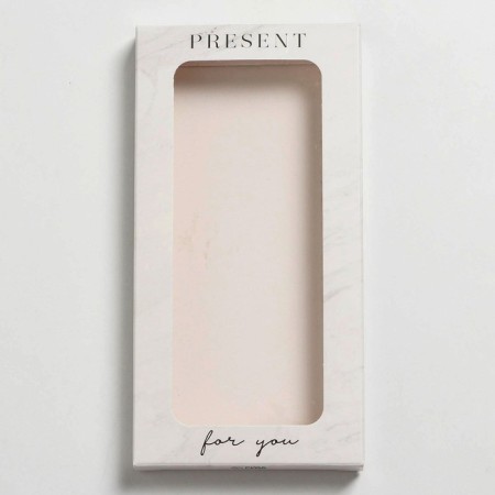 Chocolate box, confectionery packaging, “For You”, with a window, 17.3 x 8.8 x 1.5 cm-3