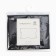 Pillowcase Ethel 70x70, black color, 100% cotton, calico 125g/m2