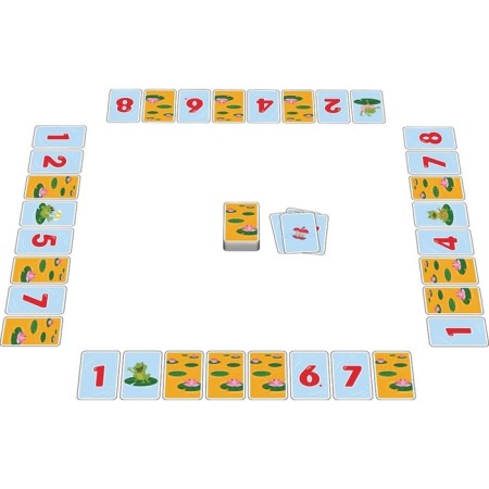 Board game "Mischievous frogs"-1