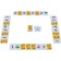 Board game "Mischievous frogs"
