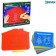 The training tablet "Magnetic drawing", New Year, red color, 375 holes