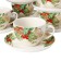 Service Porcelain Tea Daulay "Christmas", 12 items: 6 cups 280 ml, 6 saucers, d = 15 cm
