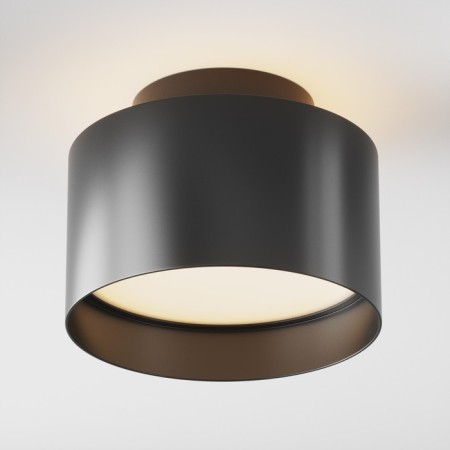 Ceiling light Technical C009cw-L16b, LED, 16W, 12x12x9.2 cm, 800lm, black color black-2