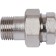 Detacible connection Stout SFT-0045-000012, American, 1/2 ", nickelized brass