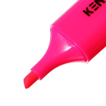 A set of markers-textbooks 4 pieces, a beveled tip, 5.0 mm, pink-2