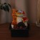 Fountain "Squirrels at the fly agaric" 22x16 cm (with backlight)